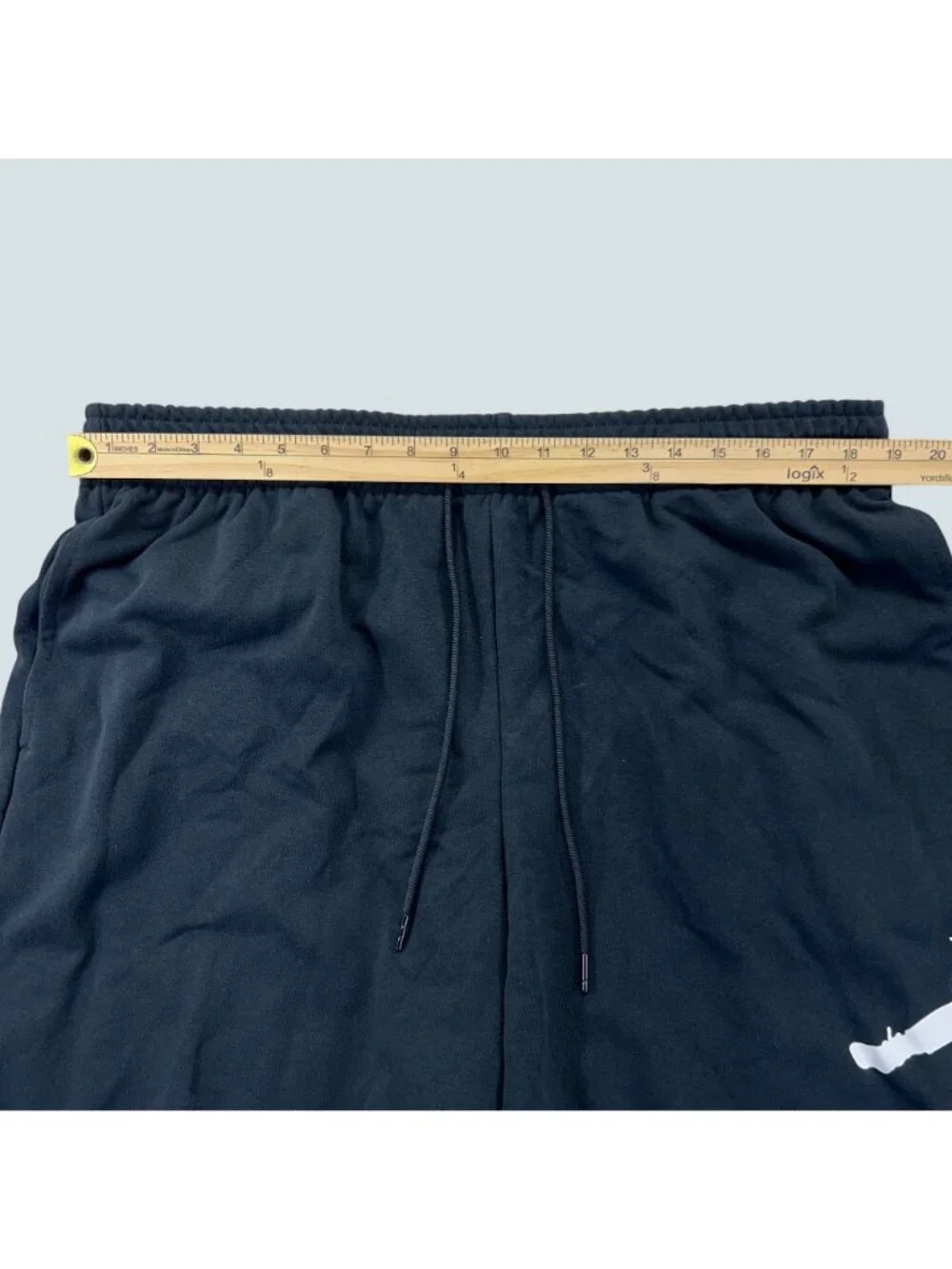 Nike Jordan Jumpman Fleece Shorts Mens 3XL Black Graphic Drawstring Athletic